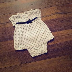 💕✨ Baby Girl Black and White Dress 💕✨